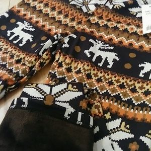 Ultra warm and comfortable fur lined leggings